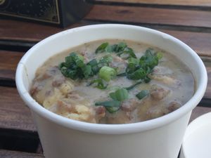 Large biscuit meal at Winter Park Biscuit Company in Orlando