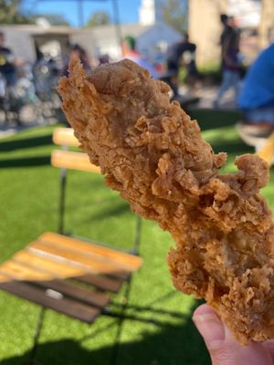 Amazingly crispy! at Winter Park Biscuit Company in Orlando