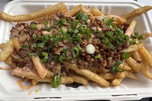 Loaded fries  at Winter Park Biscuit Company in Orlando