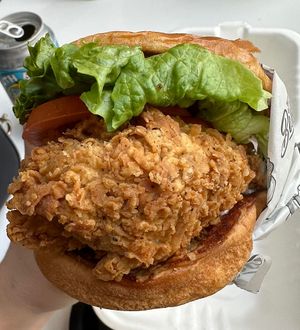 Chicken sandwich   at Winter Park Biscuit Company in Orlando