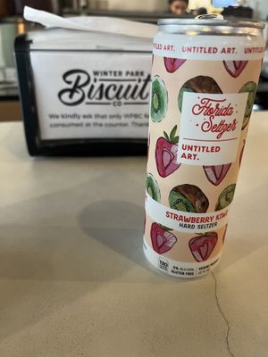 Vegan alcohol options  at Winter Park Biscuit Company in Orlando