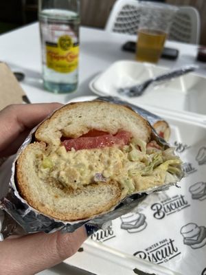 Chickpea salad sandwich   at Winter Park Biscuit Company in Orlando