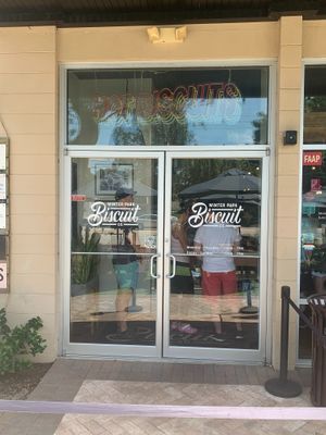 Exterior at Winter Park Biscuit Company in Orlando