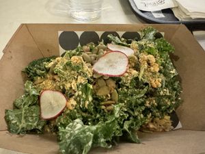 Kale side salad  at Winter Park Biscuit Company in Orlando