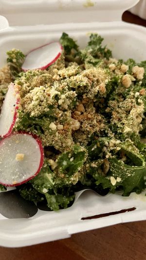 Side kale saladd  at Winter Park Biscuit Company in Orlando