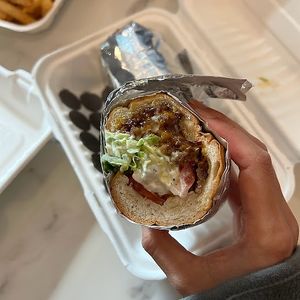 chopped cheese at Winter Park Biscuit Company in Orlando