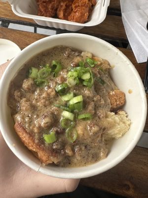 Biscuit & gravy   at Winter Park Biscuit Company in Orlando