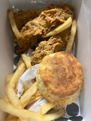 Tender biscuit box 10/10 at Winter Park Biscuit Company in Orlando