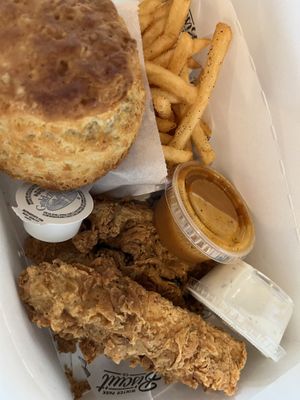 Tenders Box  at Winter Park Biscuit Company in Orlando