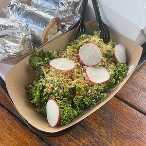 kale caesar at Winter Park Biscuit Company in Orlando