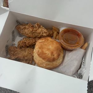 the box at Winter Park Biscuit Company in Orlando