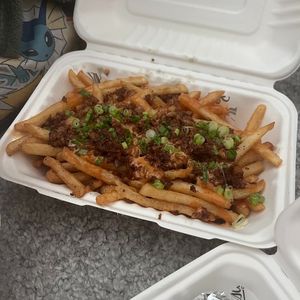 loaded fries at Winter Park Biscuit Company in Orlando