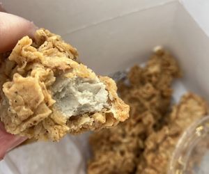 perfect breading  #Veganuary at Winter Park Biscuit Company in Orlando