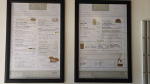 Menu at Winter Park Biscuit Company in Orlando