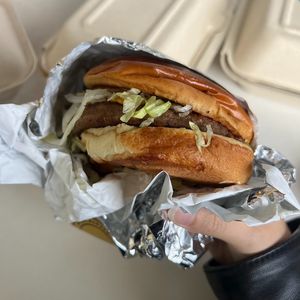 burger at Winter Park Biscuit Company in Orlando