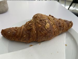 Vegan complete croissant   at Artepas Artesanos Pasteleros in Tenerife
