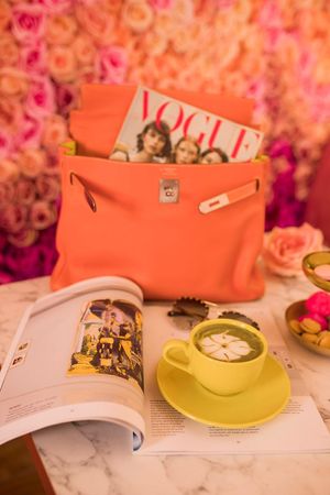 Matcha Latte at Mellybells Cafe in Bodrum