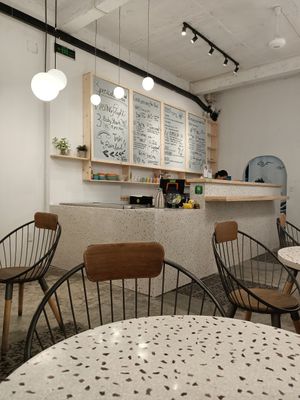 The venue at Rainbowl Poke in Da Nang