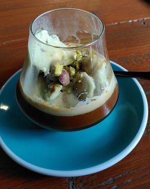 Pistachio Affogato 🤤 at Koda Coffee in Scarborough