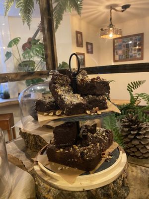 Vegan Nutella brownie at Sha-Ka Coffee House & Eatery in Scarborough