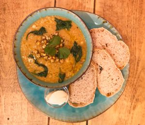 Vegan gluten free soup at Sha-Ka Coffee House & Eatery in Scarborough