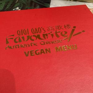 They have a vegan menu so be sure to ask for it  at Gigi Gao's Favourite Authentic Chinese in Swansea