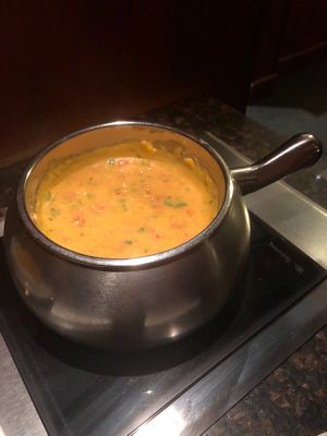 Fiesta queso at The Melting Pot in Oklahoma City