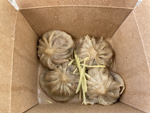 Xiao long bao.  at Morning Nights in Long Beach