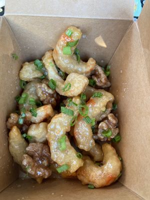 Walnut Shrimp  at Morning Nights in Long Beach