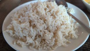 Rice (for curry) at 168 Thai & Sushi in Middleburg