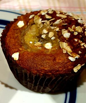 banana oat at Vegan Vanilla Bakery in Daejeon