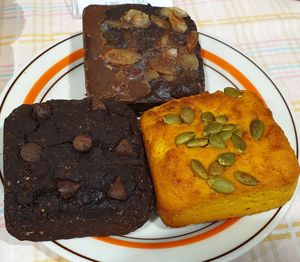 tofu breads at Vegan Vanilla Bakery in Daejeon