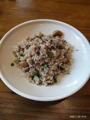 Signature fried rice at Lotus Vegetarian 莲心 - Novena in Central Singapore