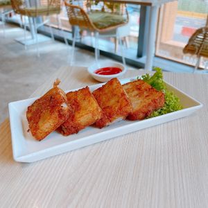 Carrot cake at Lotus Vegetarian 莲心 - Novena in Central Singapore