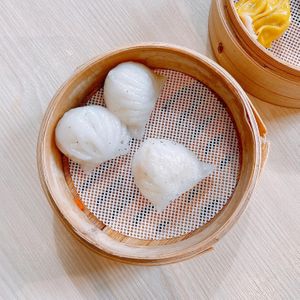 Veggie Shrimp Dumplings at Lotus Vegetarian 莲心 - Novena in Central Singapore