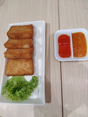 Fried carrot cake at Lotus Vegetarian 莲心 - Novena in Central Singapore