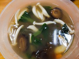 Lots of veggies and mushroom at Lotus Vegetarian 莲心 - Novena in Central Singapore