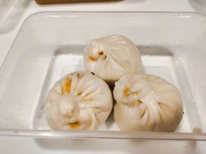 BBQ king oyster buns at Lotus Vegetarian 莲心 - Novena in Central Singapore