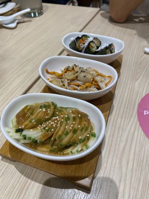 Assortment of appetisers at Lotus Vegetarian 莲心 - Novena in Central Singapore