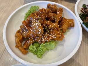 Nuggets  at Lotus Vegetarian 莲心 - Novena in Central Singapore