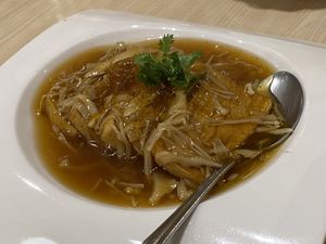 Tofu  at Lotus Vegetarian 莲心 - Novena in Central Singapore