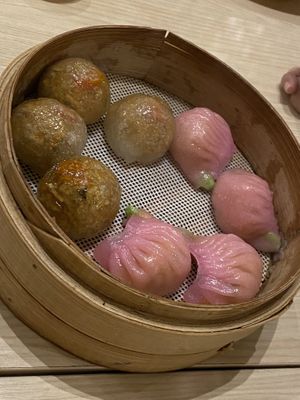 Dim sum  at Lotus Vegetarian 莲心 - Novena in Central Singapore