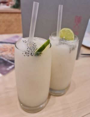 Ice Blended Soursop Frappe ~ 31/3/22 at Lotus Vegetarian 莲心 - Novena in Central Singapore