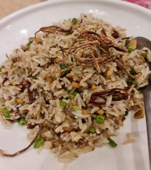Truffle with Mix Mushroom fried rice ~ 1/4/22 at Lotus Vegetarian 莲心 - Novena in Central Singapore