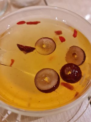 Double Boiled Veg Bird's Nest with American Ginseng ~ 1/4/22 at Lotus Vegetarian 莲心 - Novena in Central Singapore