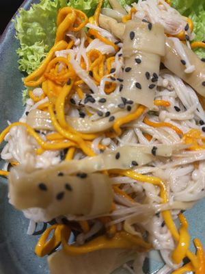 Mixed Mushroom Appetizer   at Lotus Vegetarian 莲心 - Novena in Central Singapore