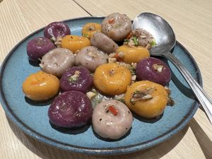 truffle gnocchi  at Lotus Vegetarian 莲心 - Novena in Central Singapore