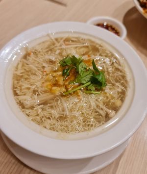 WATERY Shark Fin  🙄 ~ 19/5/22 at Lotus Vegetarian 莲心 - Novena in Central Singapore