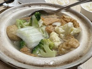 Luohan vegetarian  at Lotus Vegetarian 莲心 - Novena in Central Singapore