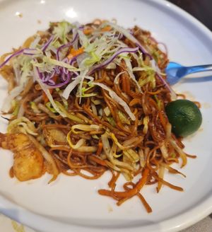 Vermicelli with shredded vege ~ 15/6/22 at Lotus Vegetarian 莲心 - Novena in Central Singapore